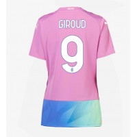 Camiseta AC Milan Olivier Giroud #9 Tercera Equipación Replica 2023-24 para mujer mangas cortas